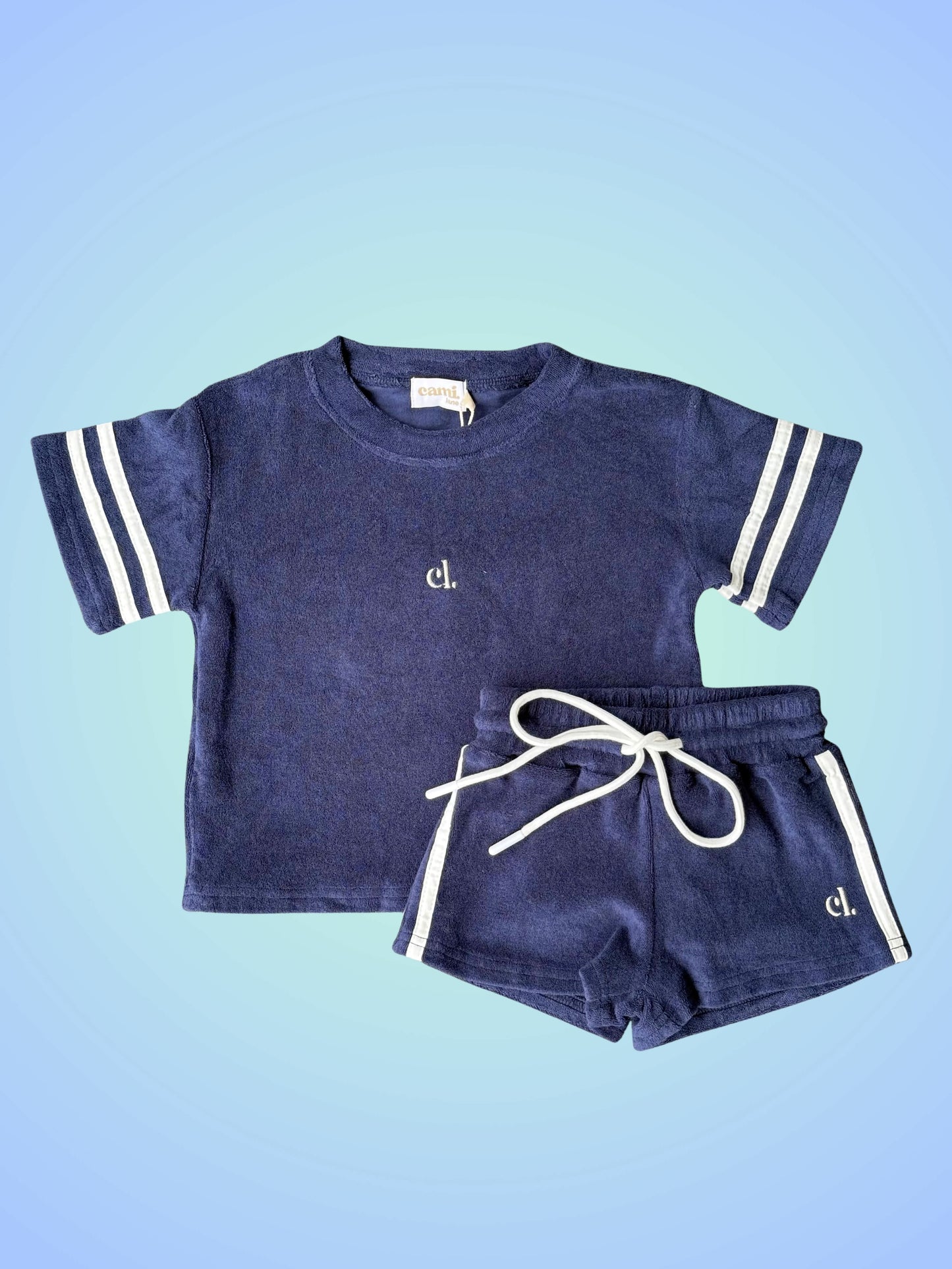 Soft Terry Set (Navy)