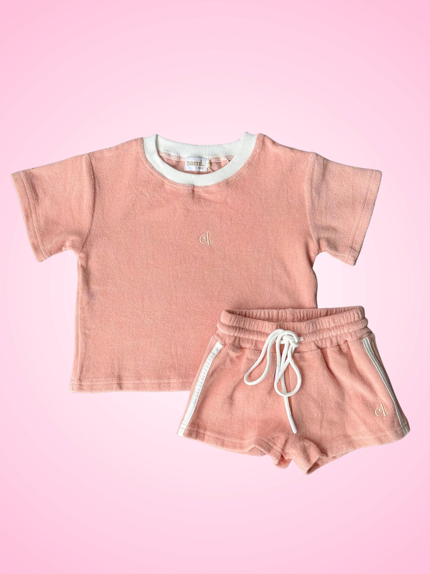Soft Terry Set (Blush)