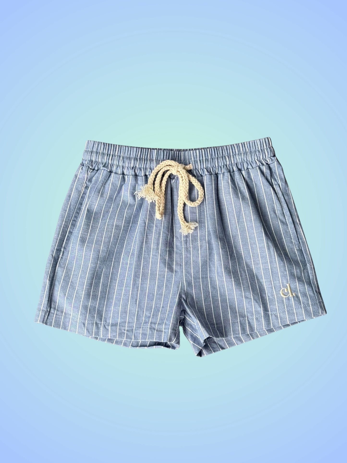 Signature Pinstripe Short